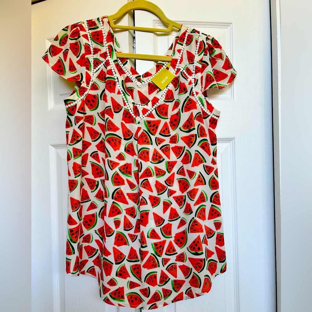 Anthropologie blouse size 6